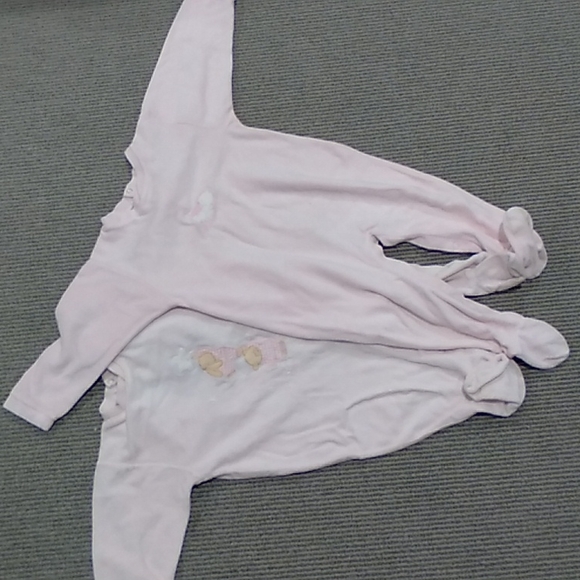 2-pack girandola velour 18 month footies - Picture 1 of 12